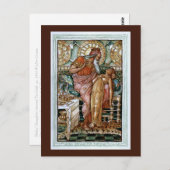 Carte Postale La fille de Midas s'est transformée en or (Devant / Derrière)