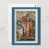 Carte Postale La Fille De Midas S'Est Transformée En Or (Devant / Derrière)