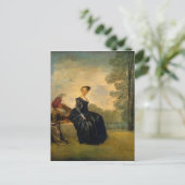 Carte Postale La fille délicieuse (Debout devant)