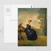Carte Postale La fille délicieuse (Devant / Derrière)