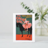 Carte Postale La Fille du Cirque - Femme à cheval Théâtre (Debout devant)
