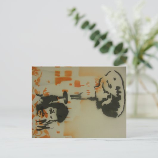 Carte Postale La fin (Debout devant)