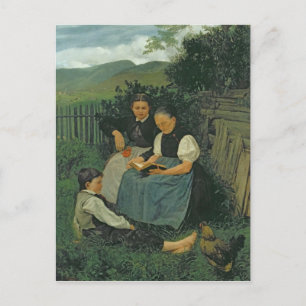 Carte Postale La fin de la journée, 1868