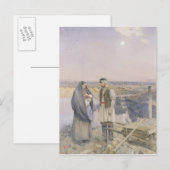 Carte Postale La fin de la journée, 1888 (Devant / Derrière)