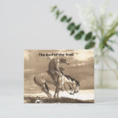 Carte Postale La fin du sentier (Debout devant)