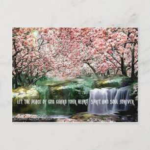 Carte Postale La floraison des cerisiers de paix