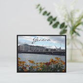 Carte Postale la flore du lac geneva (Debout devant)