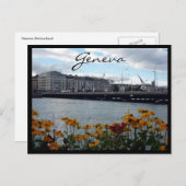 Carte Postale la flore du lac geneva (Devant / Derrière)