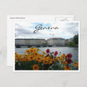 Carte Postale la flore du lac geneva (Devant / Derrière)