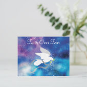 Carte postale La Foi Au Sujet De La Peur (Debout devant)