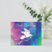 Carte postale La Foi Au Sujet De La Peur (Debout devant)