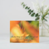 Carte Postale La foi est d'être sûr de ce que nous espérons ... (Debout devant)