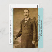 Carte Postale "La foi est une intuition passionnée." Wllm Wordsw (Devant / Derrière)