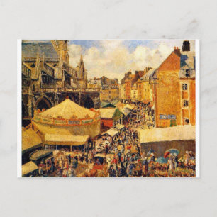 Carte Postale La Foire de Dieppe, Sunny Morning par Camille Piss