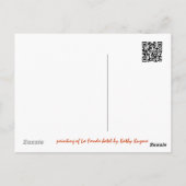 Carte Postale La Fonda (Dos)