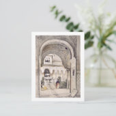 Carte Postale La Fontaine des Lions, du Hall de l'Ab (Debout devant)