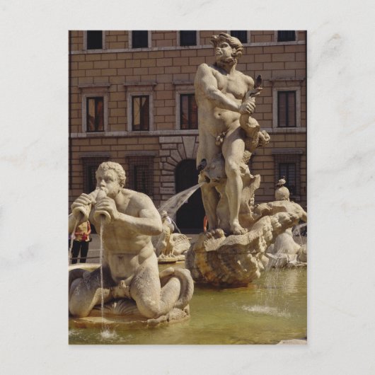 Carte Postale La Fontaine du Moro (Devant)