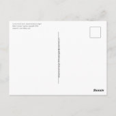 Carte Postale La Force de la Foi L'Inspiration de la Puissance d (Dos)