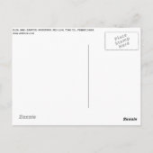 Carte Postale La force d'une femme (Dos)