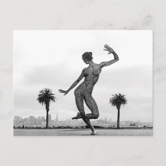 Carte Postale La force d'une femme (Devant)