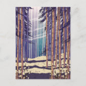 Carte Postale La forêt de Bamboo (Devant)