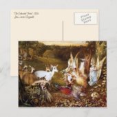 Carte Postale "La forêt enchantée" de Fitzgerald (Devant / Derrière)