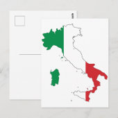 Carte Postale La forme italienne (Devant / Derrière)