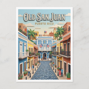 Carte Postale La Fortaleza San Juan Porto Rico