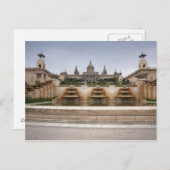 Carte Postale La forteresse de Montjuc (Devant / Derrière)