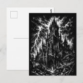 Carte Postale La Forteresse Noire par BurnsInHell (Devant / Derrière)
