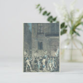 Carte Postale La foule dans les rues de Paris (Debout devant)