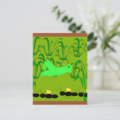 Carte Postale la fourmi et la sauterelle (Debout devant)