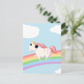 Carte Postale La fraise à la licorne (Debout devant)