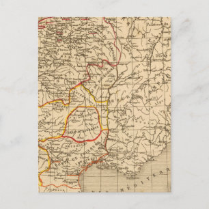 Carte Postale La France 1180 à 1223
