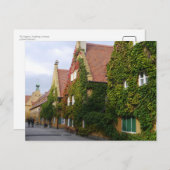 Carte Postale La Fuggerei, Augsbourg, Allemagne (Devant / Derrière)