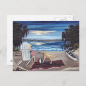 Carte Postale La fuite (Devant / Derrière)