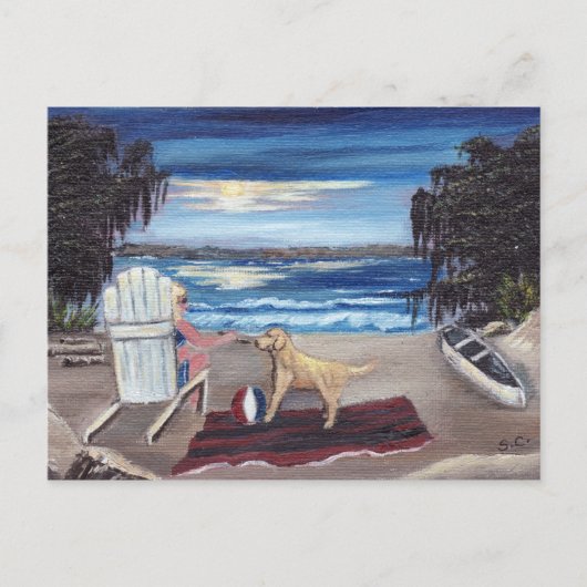 Carte Postale La fuite (Devant)