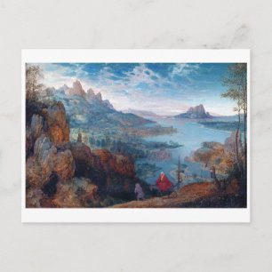 Carte Postale La fuite en Egypte, Pieter Bruegel