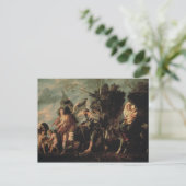 Carte Postale La fuite en Egypte, XVIIe siècle (Debout devant)