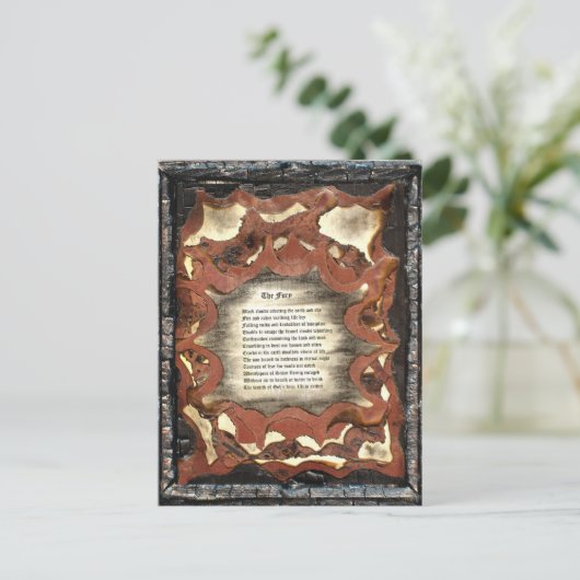 Carte Postale La Furie (Debout devant)