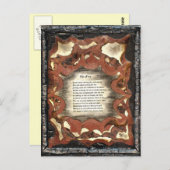 Carte Postale La Furie (Devant / Derrière)