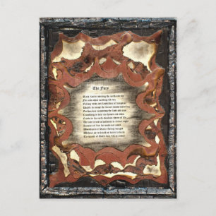 Carte Postale La Furie