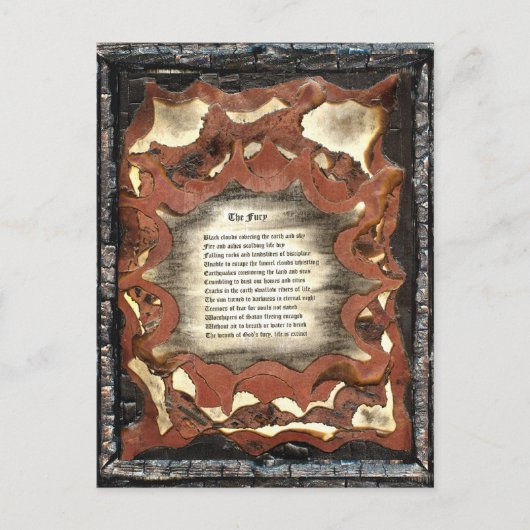 Carte Postale La Furie (Devant)