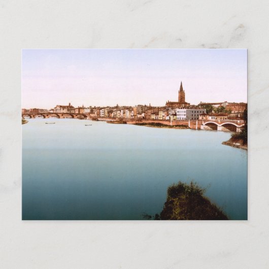 Carte Postale La Garonne Toulouse (Devant)