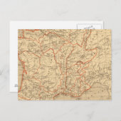 Carte Postale La Gaule Romaine (Devant / Derrière)