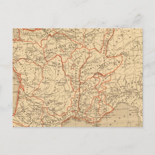 Carte Postale La Gaule Romaine (Devant)