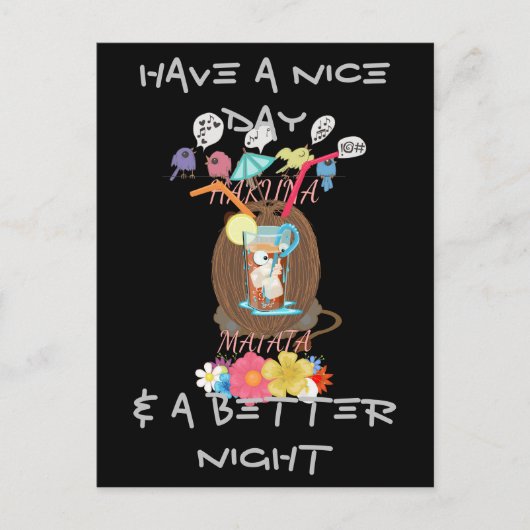 Carte Postale La générosité de la nature tropicale" La citronnel (Devant)