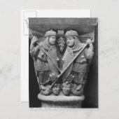 Carte Postale La générosité et la charité piercent deux Vices (Devant / Derrière)