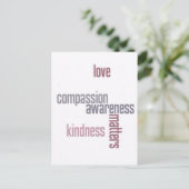 Carte Postale La gentillesse compte (Debout devant)