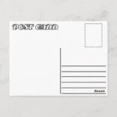 Carte Postale La gentillesse est libre Couleur moi (Dos)